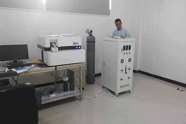直读光谱仪配备氩气净化机