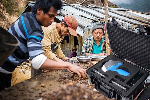 手持式X荧光光谱仪的使用