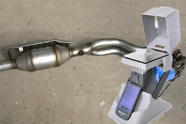便携手持式光谱仪的三元催化器检测